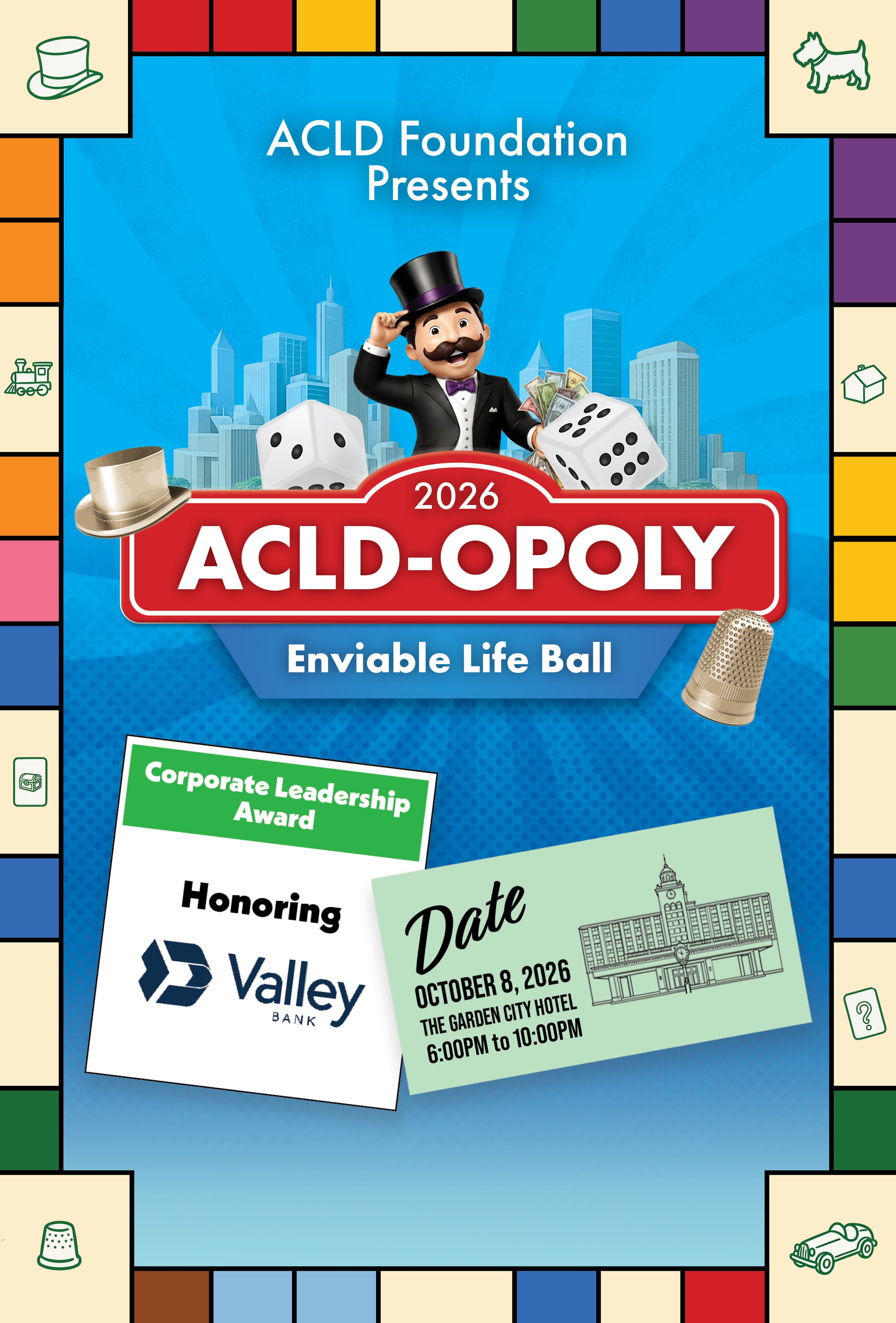 ACLD Foundation Presents 2026 “ACLD-OPOLY” Enviable Life Ball
