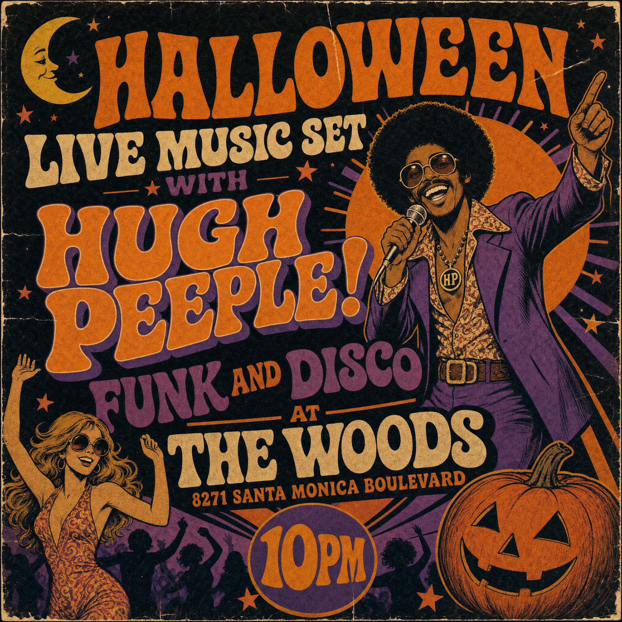 Halloween and Live Music at 10 PM