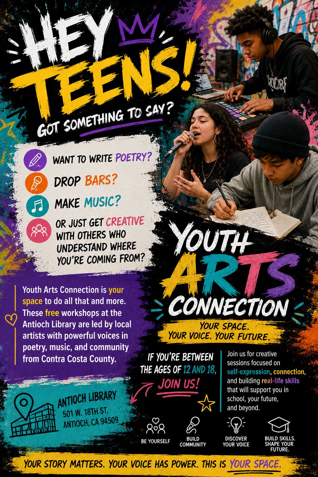 Youth Arts Connection Workshops