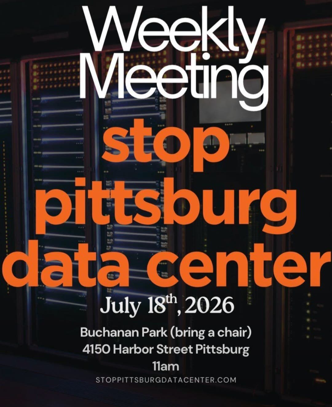 Stop Pittsburg Data Center