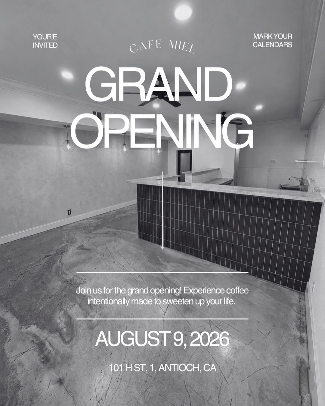 Cafe Miel Grand Opening ☕
