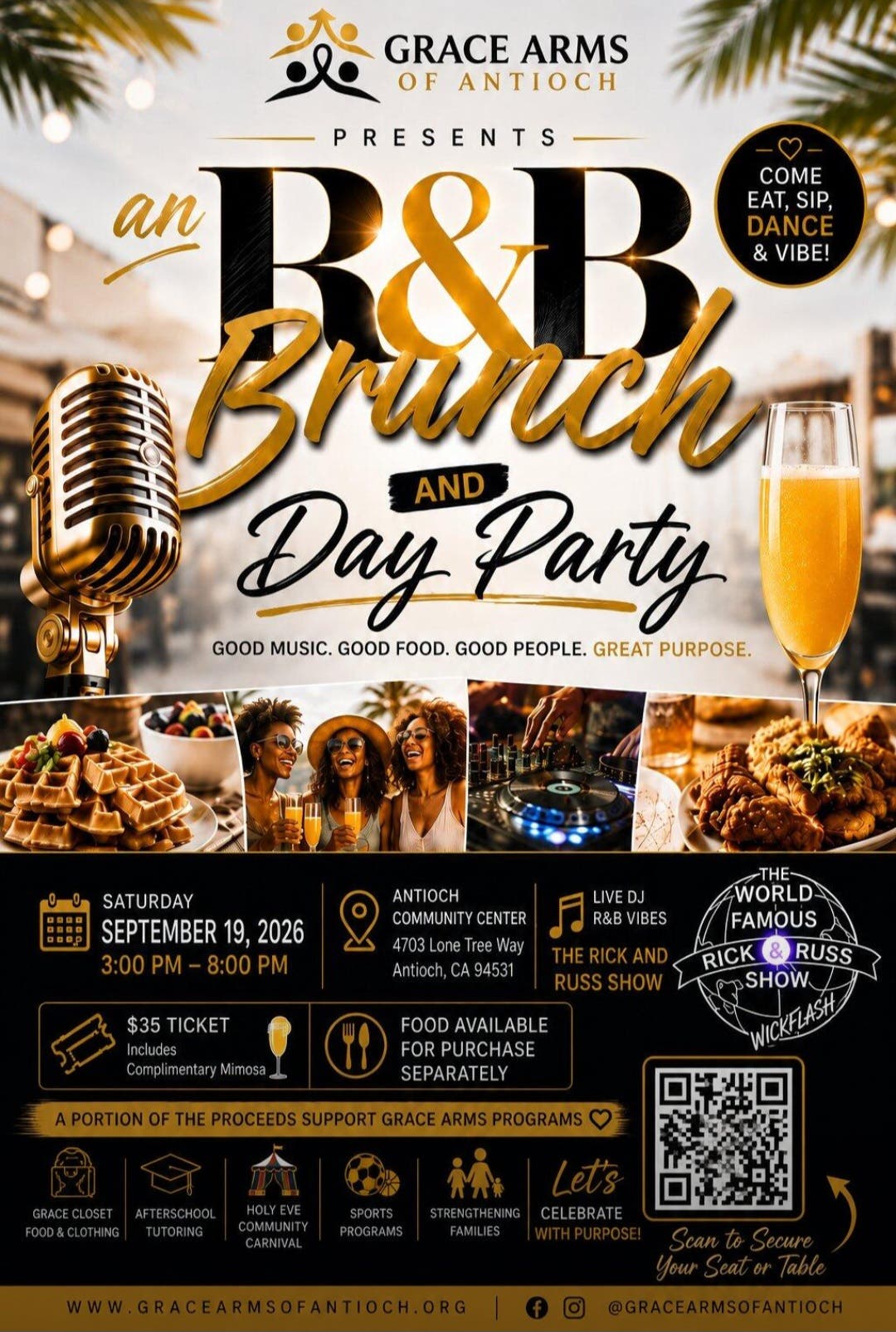 An R&B Brunch and Day Party 🥂