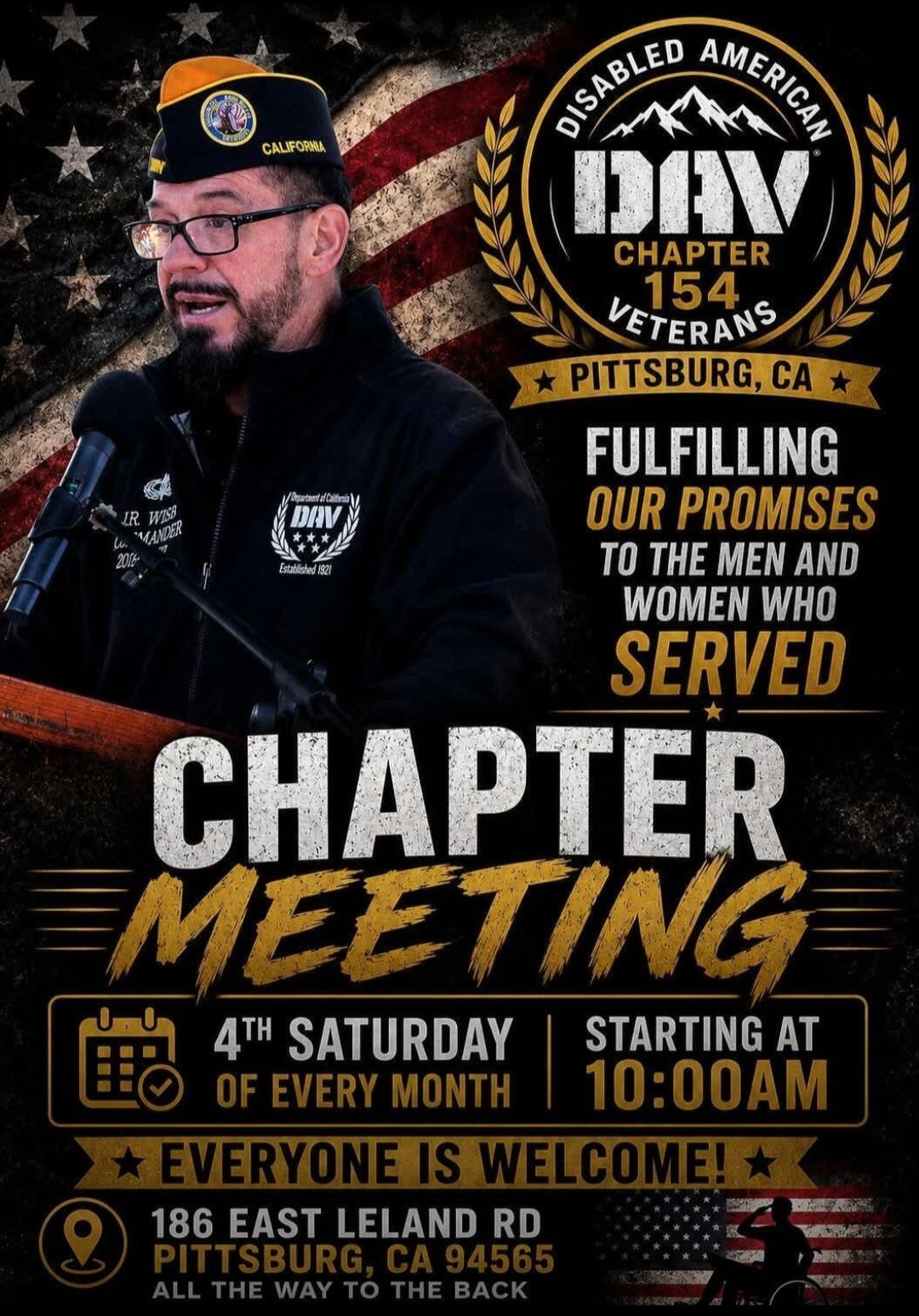 DAV Chapter 154 Meeting 🫡