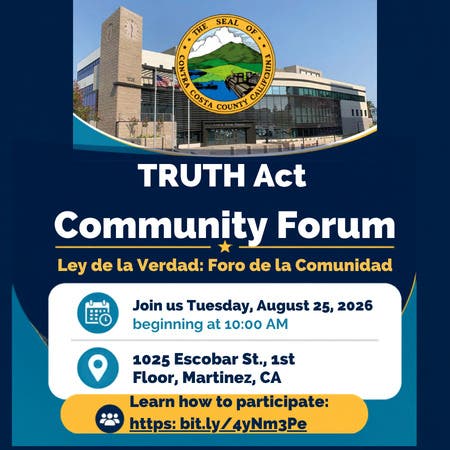 Truth Act Community Forum