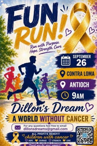 Dillon's Dream Fun Run (A World Without Cancer)