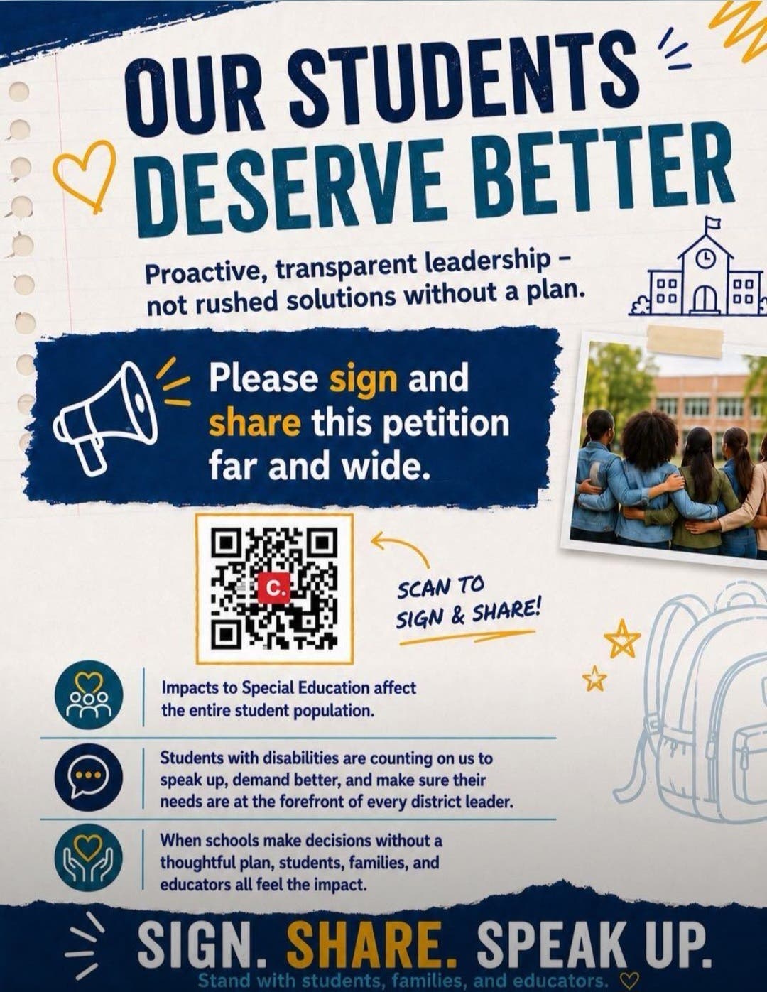 Petition - Protect Antioch Students in Year Two: No More Cuts Without the Data