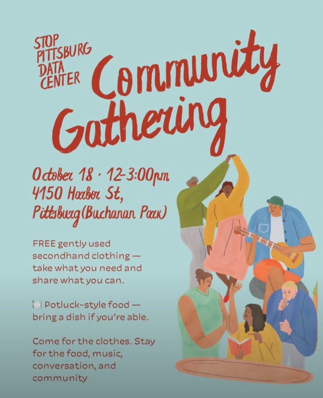 Stop Pittsburg Data Center Community Gathering