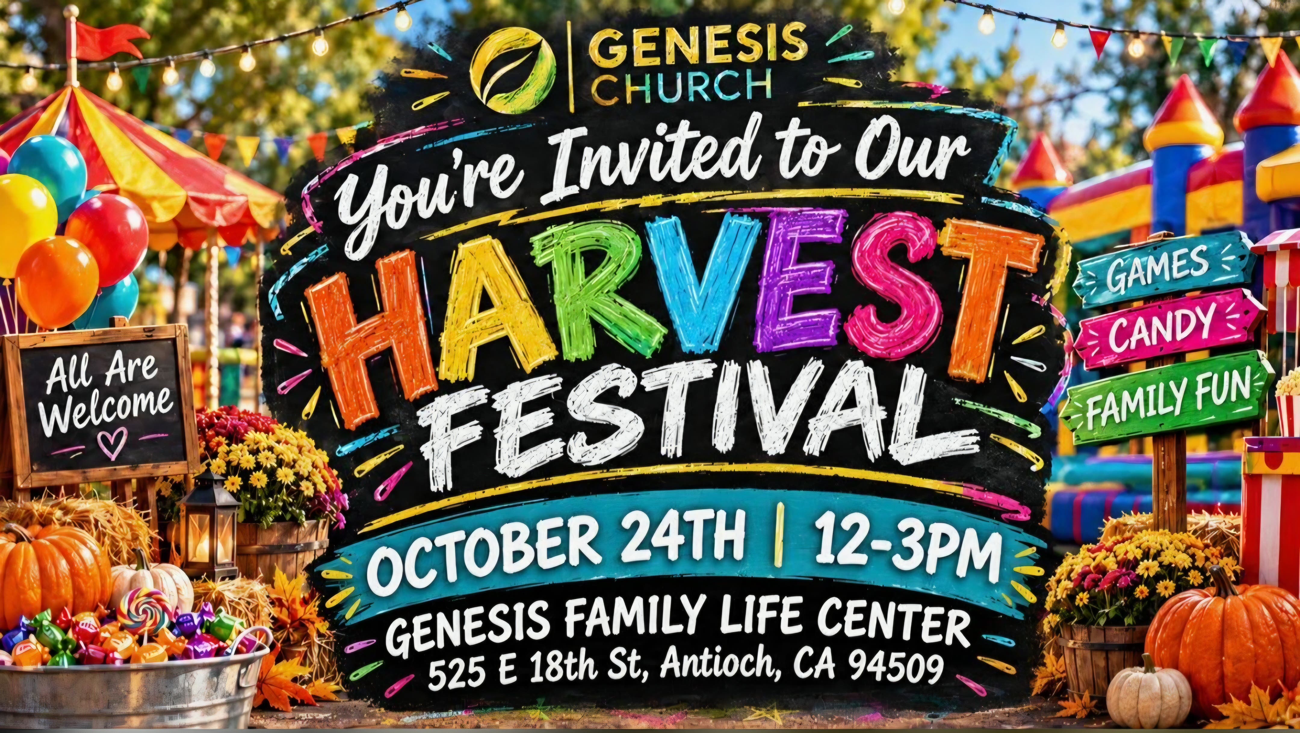 Harvest Festival at Genesis Family Life Center πͺ