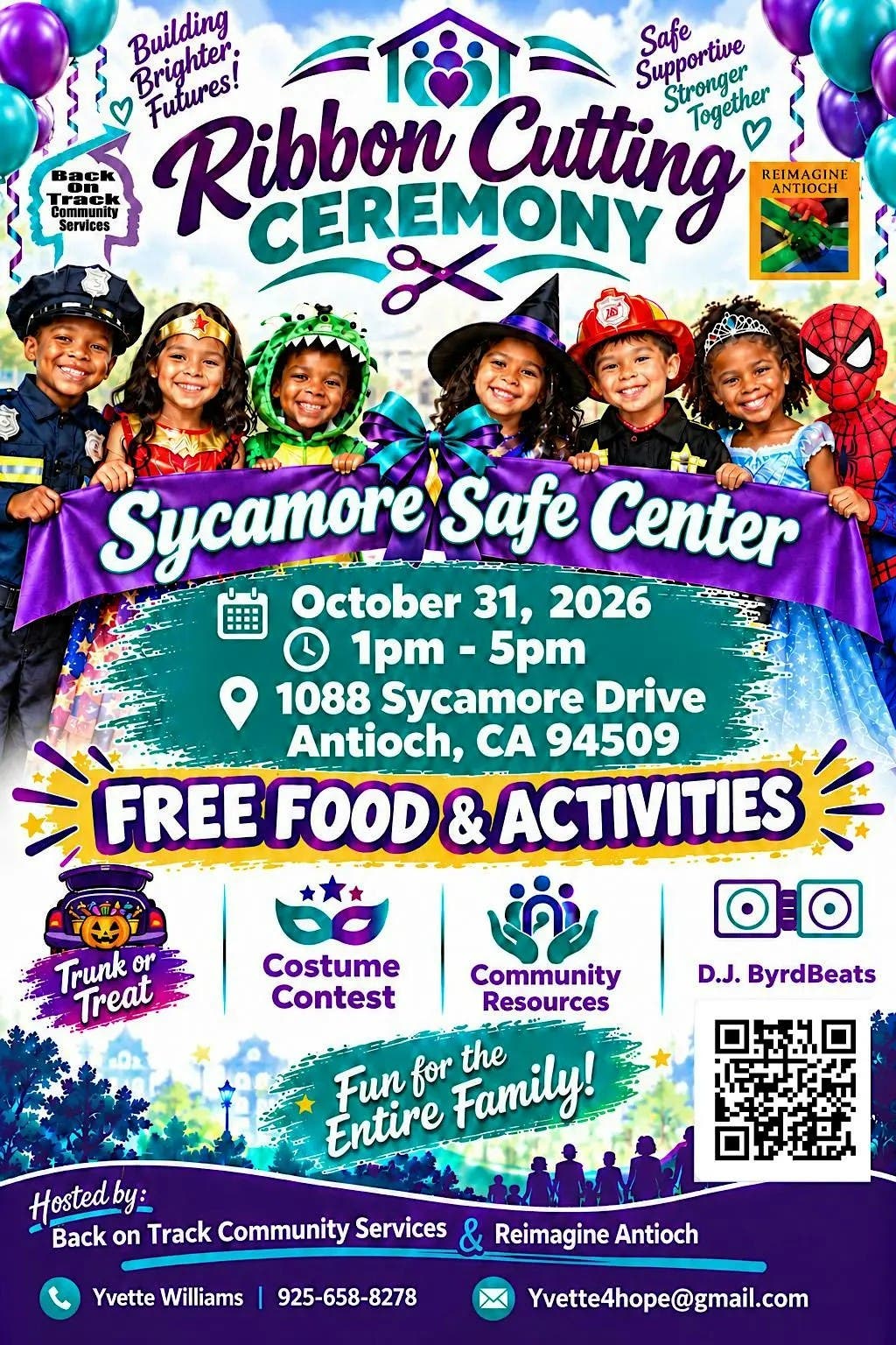 Sycamore Safe Center Ribbon Cutting Ceremony ✂️