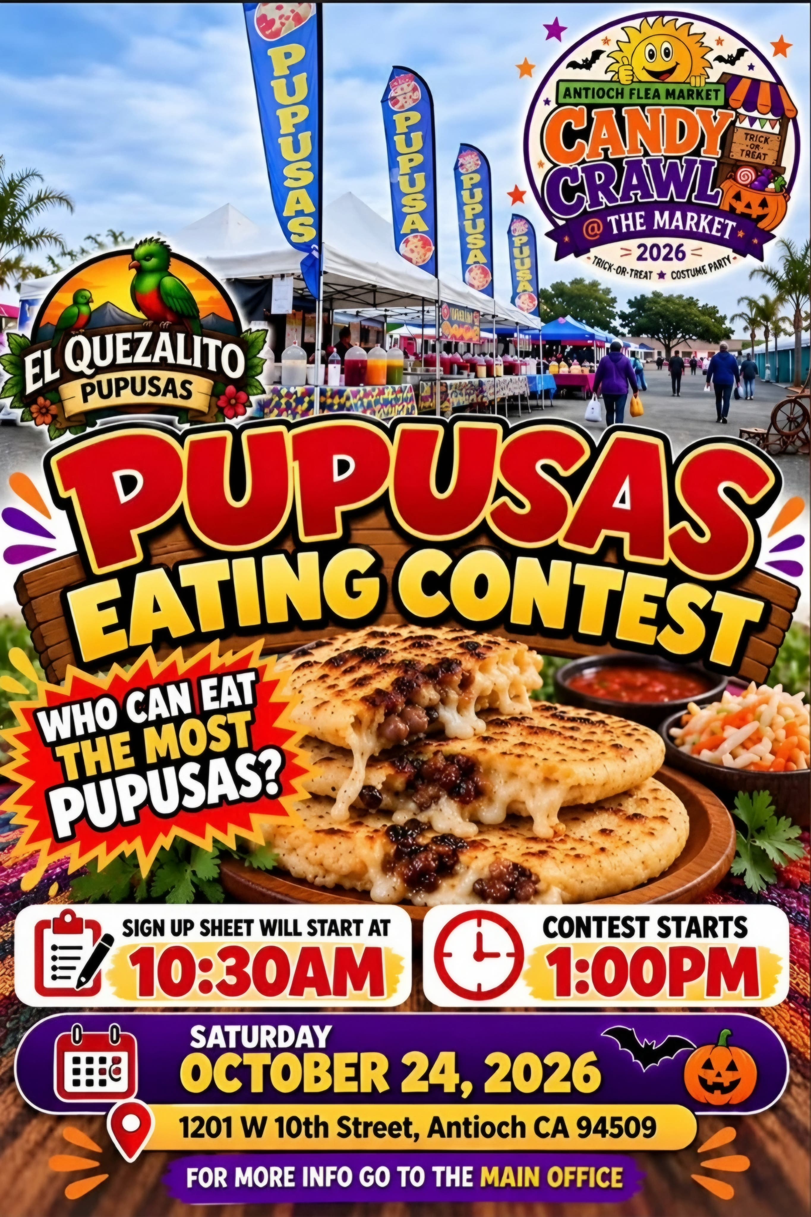 Pupusa Eating Contest 😋