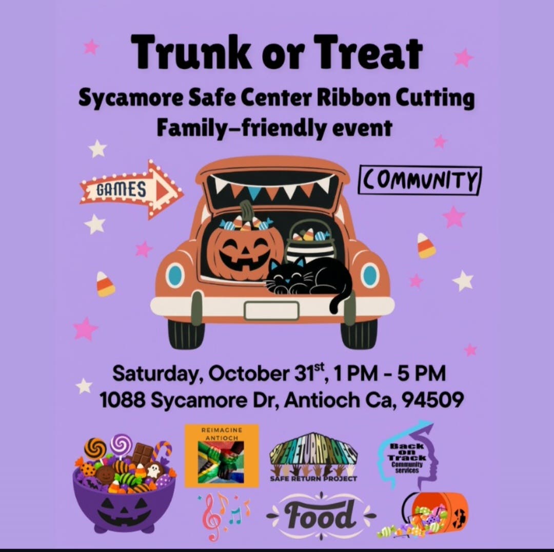 Sycamore Safe Center Trunk or Treat 🎃