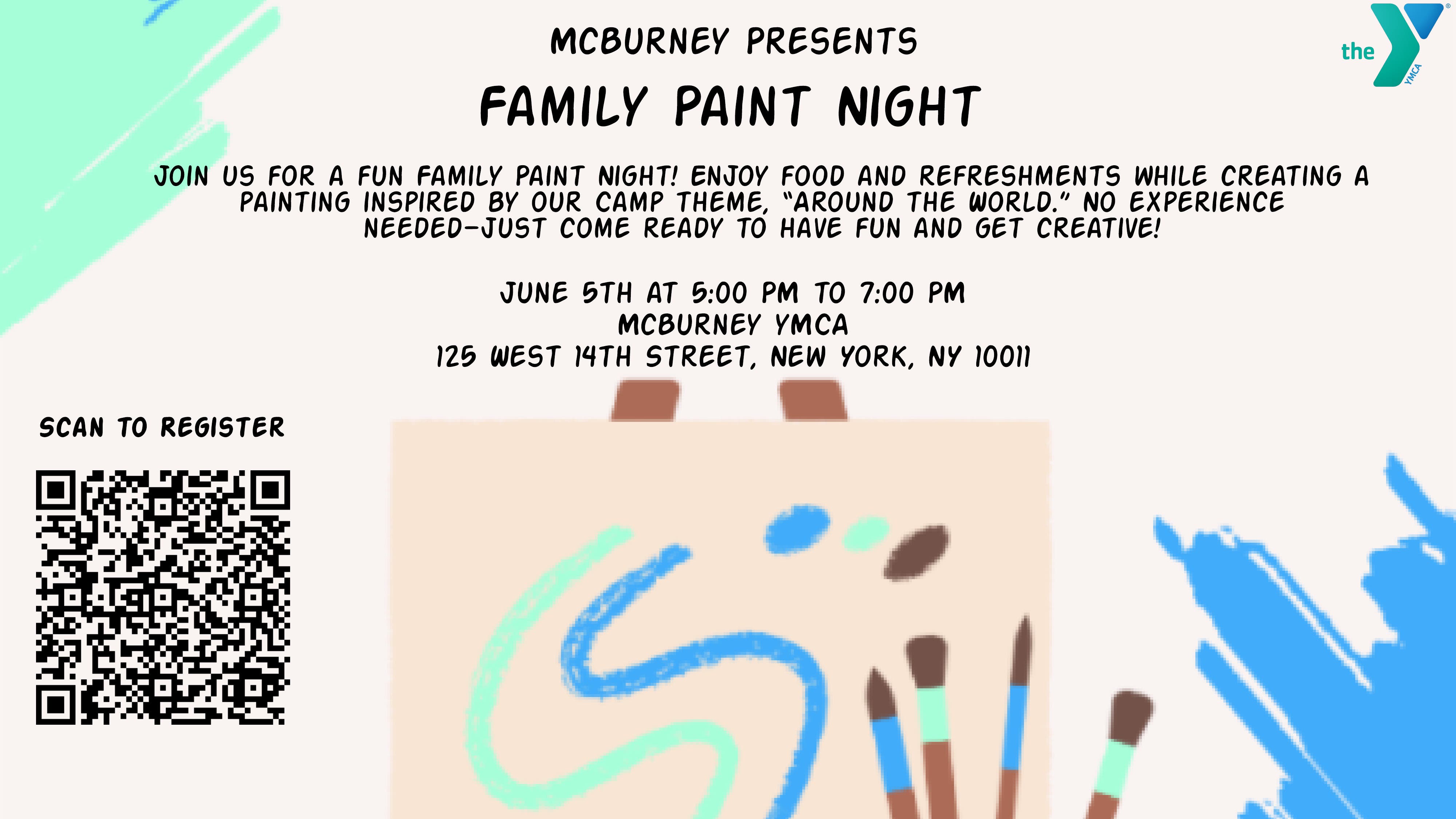 McBurney Family Paint Night