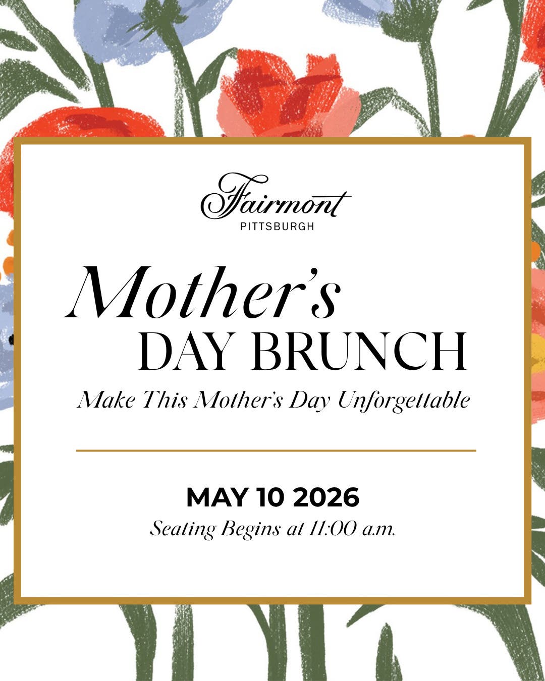 Mother's Day Brunch in the Grand Ballroom