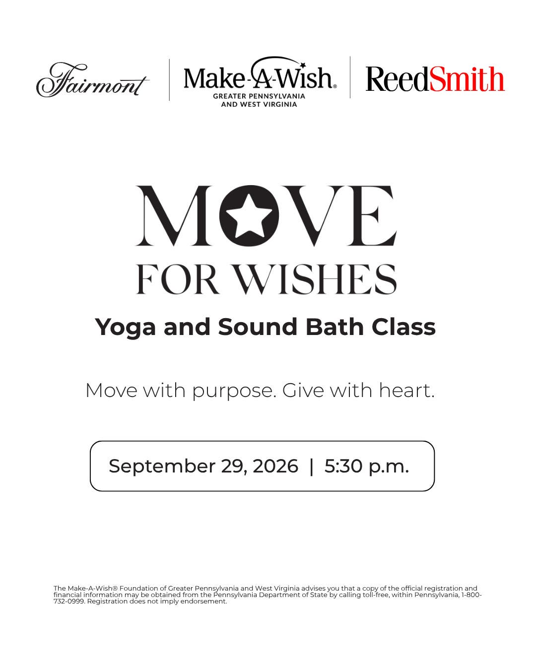 Move for Wishes Yoga and Sound Bath Class