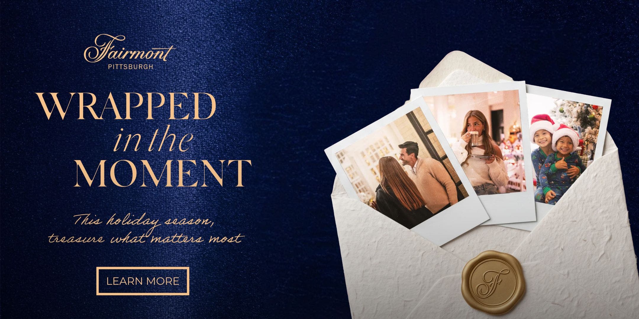 Fairmont Pittsburgh Invites Guests to Be 'Wrapped in the Moment' This Festive Season