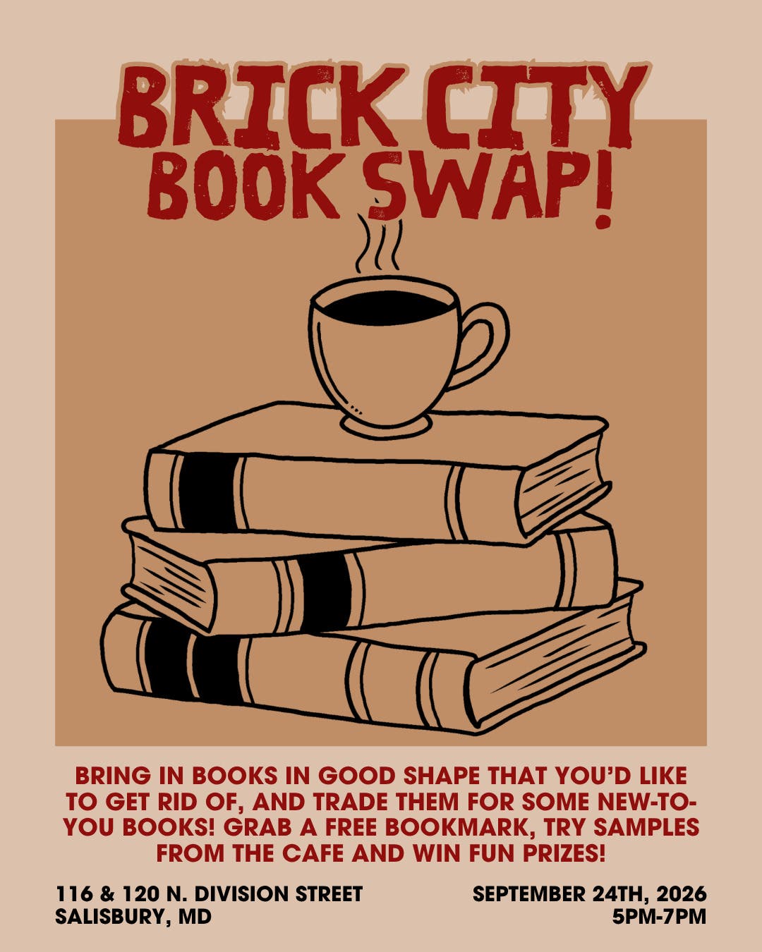 Brick City Book Swap!
