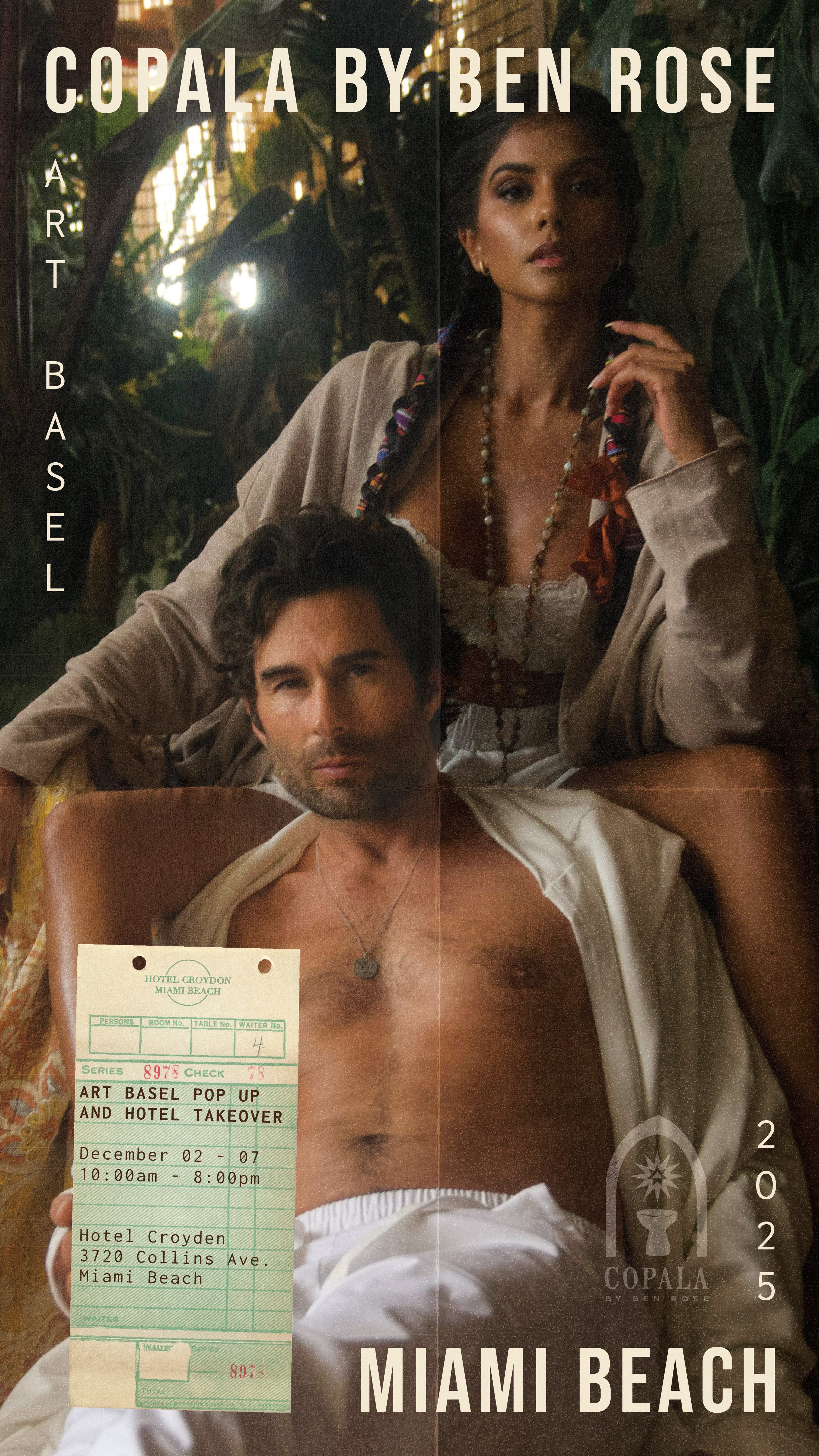 COPALA BEACH: Eco-Chic Resort Wear Pop-Up at Hotel Croydon for Miami Art Week (Dec 2–7, 10 AM–8 PM)