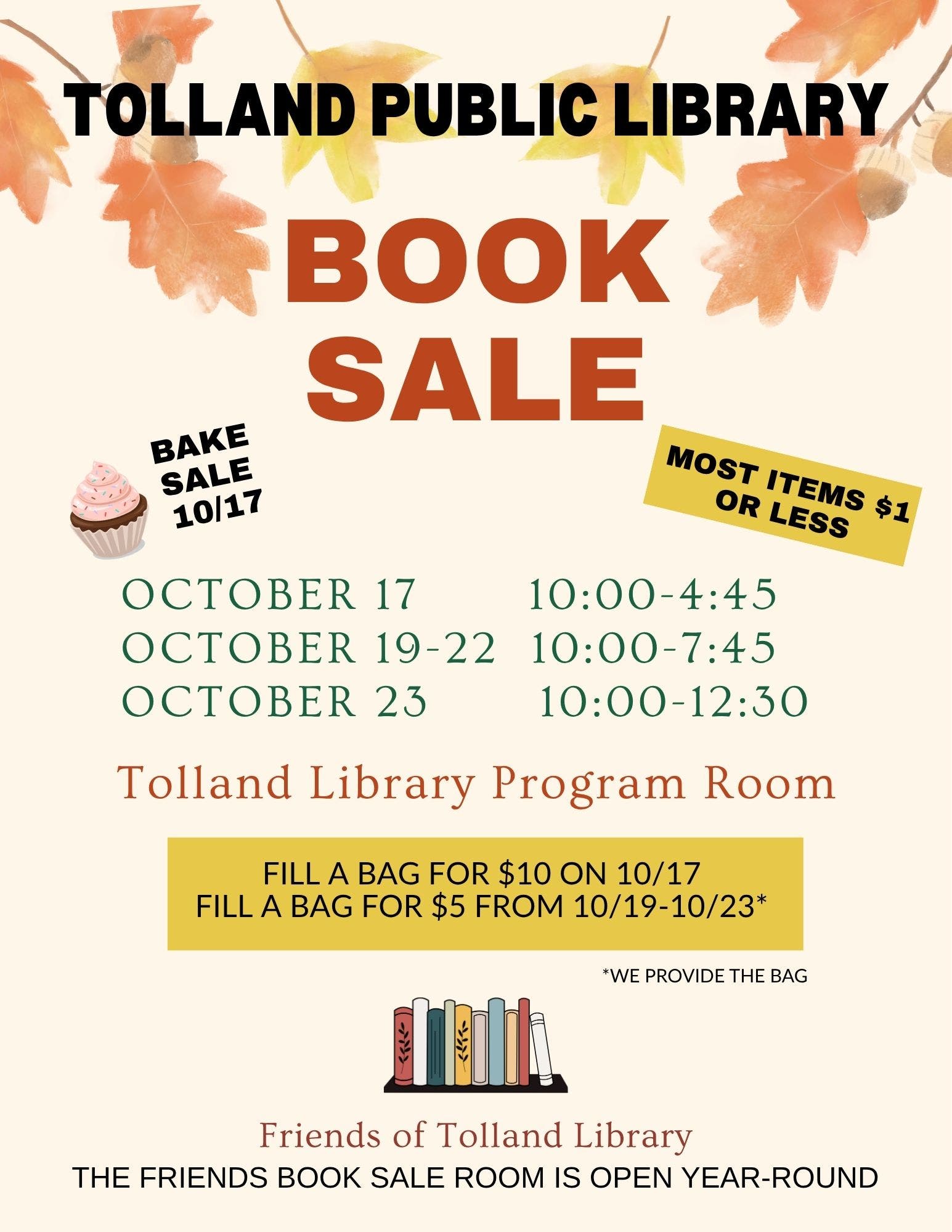 Friends of the Library Book Sale & More