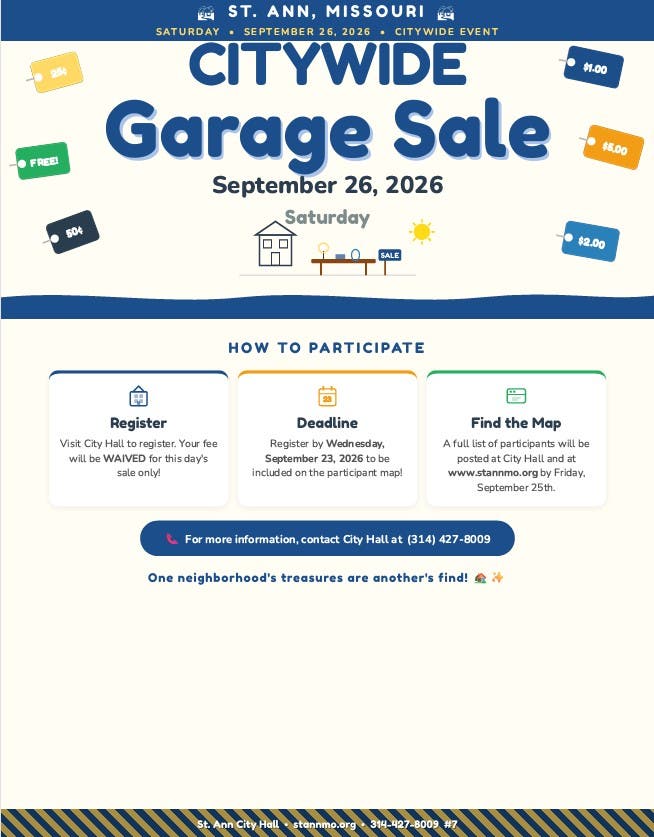 Citywide Garage Sale