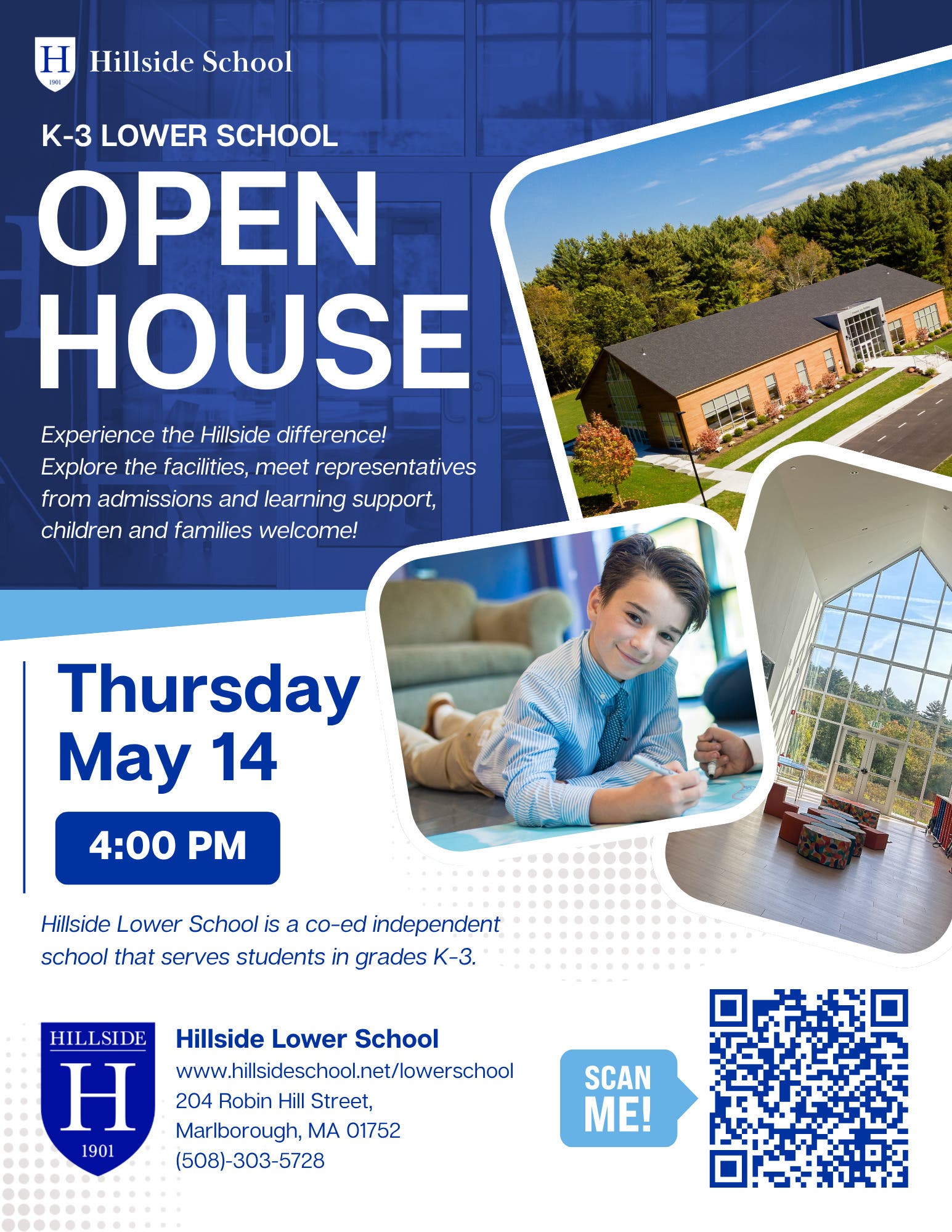 Hillside Lower School (K-3) Open House