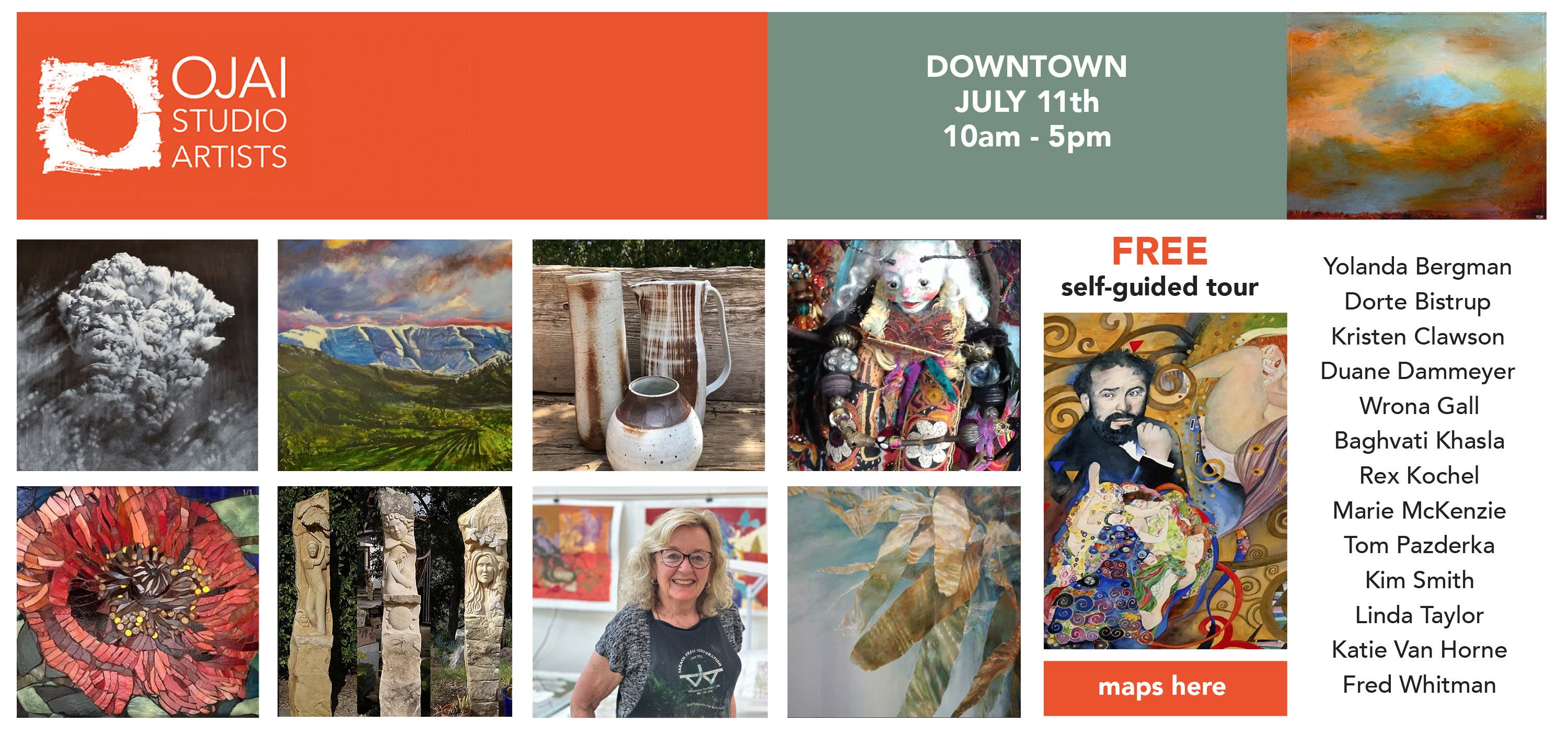 Ojai Studio Artists Open Studio Tour