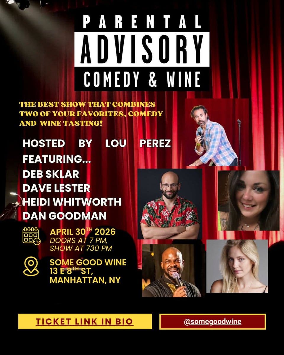 Parental Advisory: Comedy & Wine