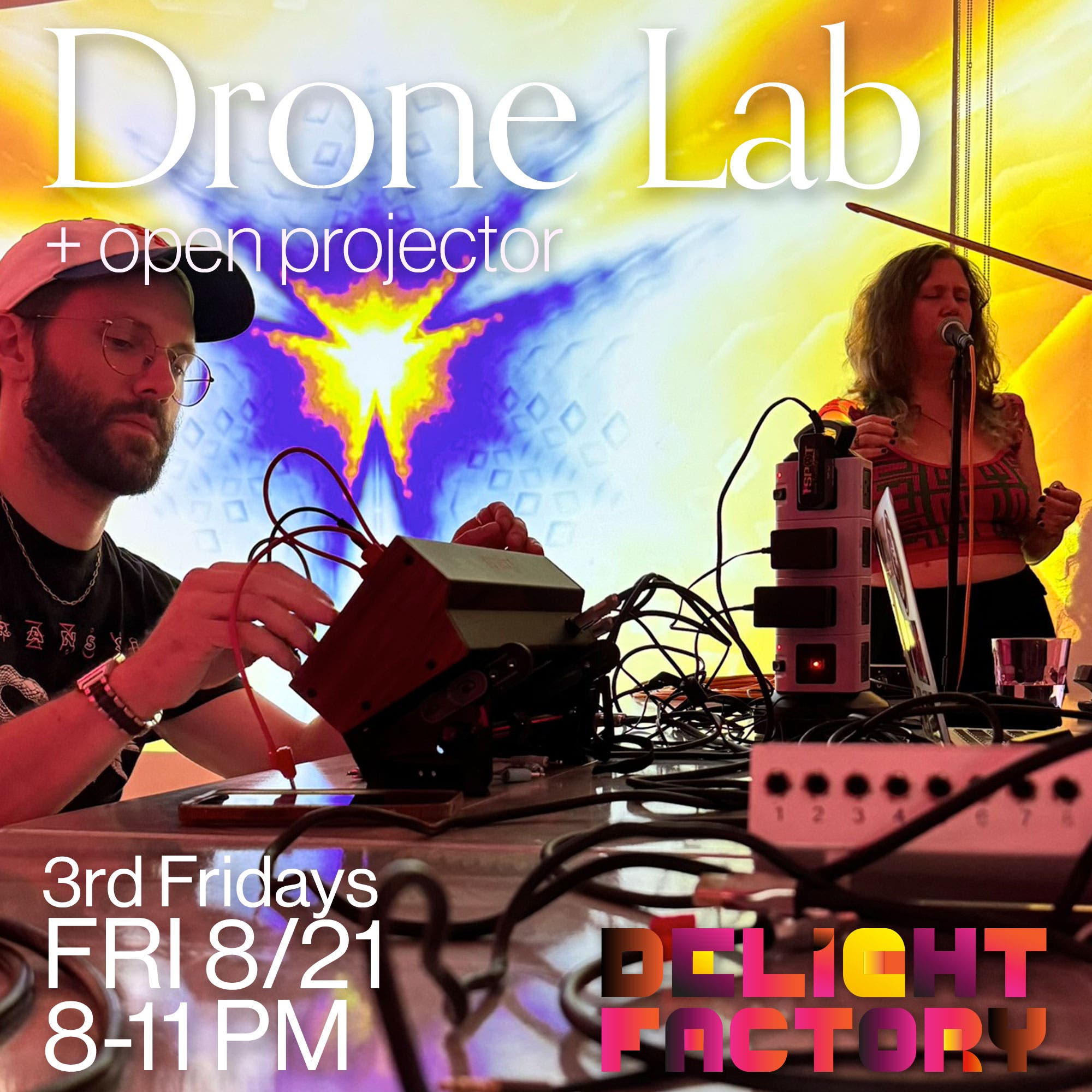 Drone Lab + Open Projector
