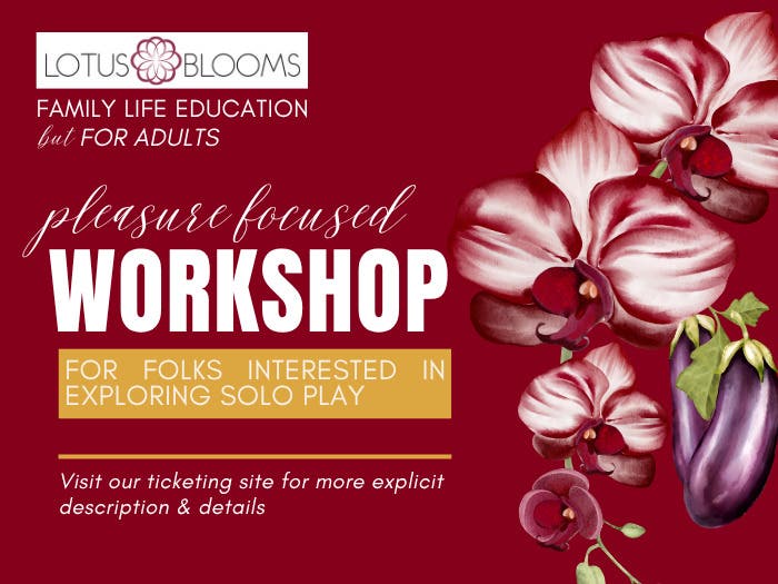 Pleasure Focused Workshop for Exploring Solo Play
