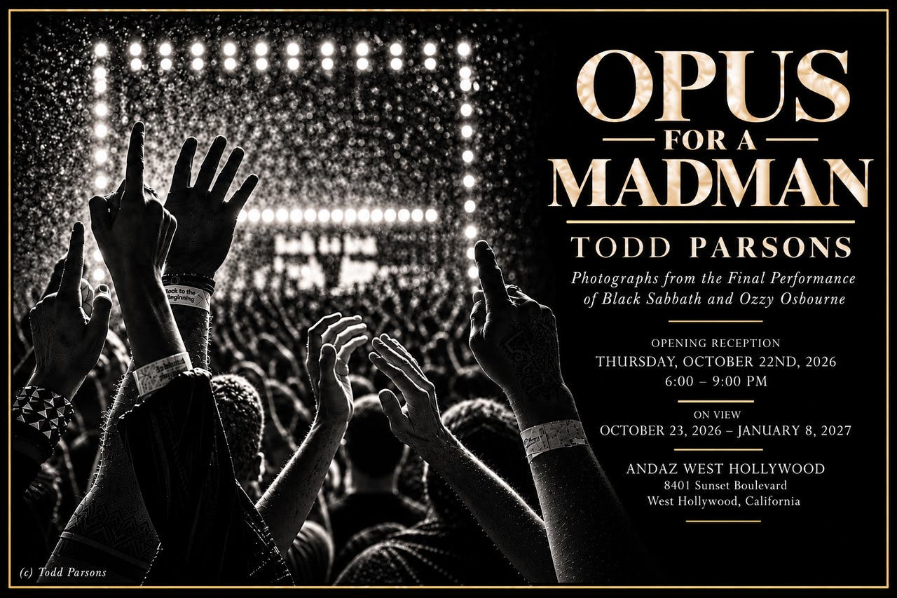 Todd Parsons' Opus for a Madman Exhibition at Andaz West Hollywood