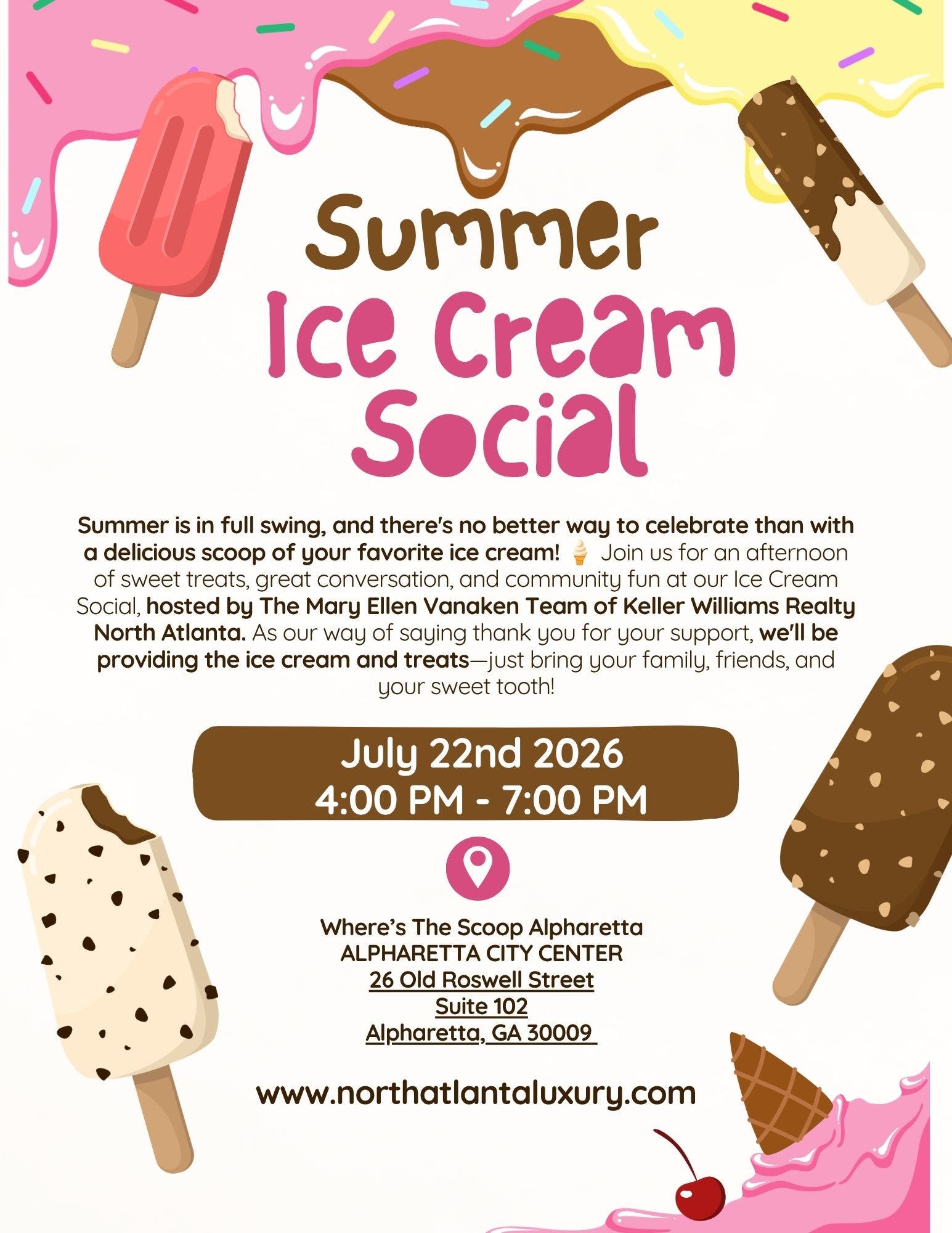 Summer Ice Cream Social 
