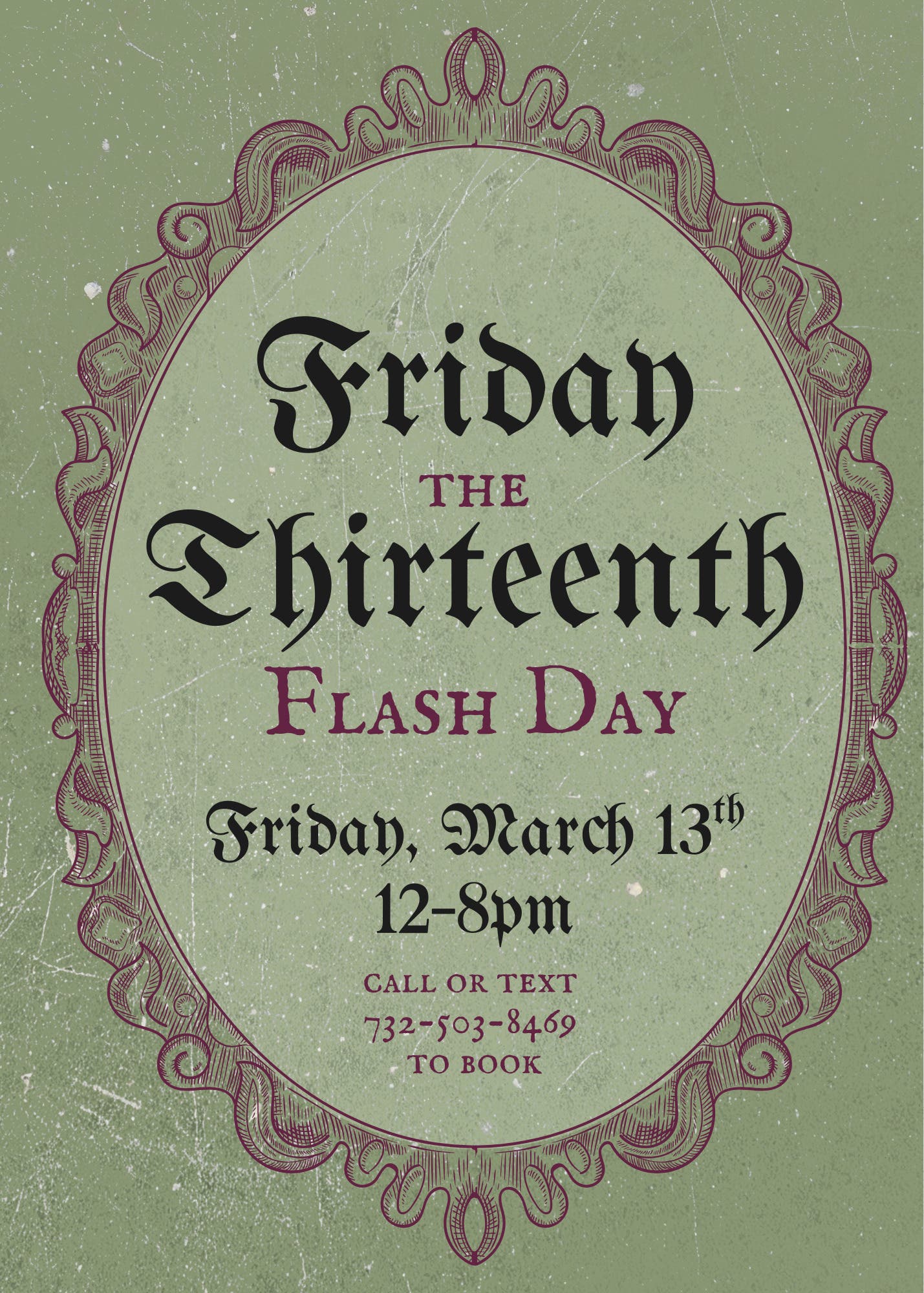 Radiant Energy Tattoo Friday the 13th Flash Event