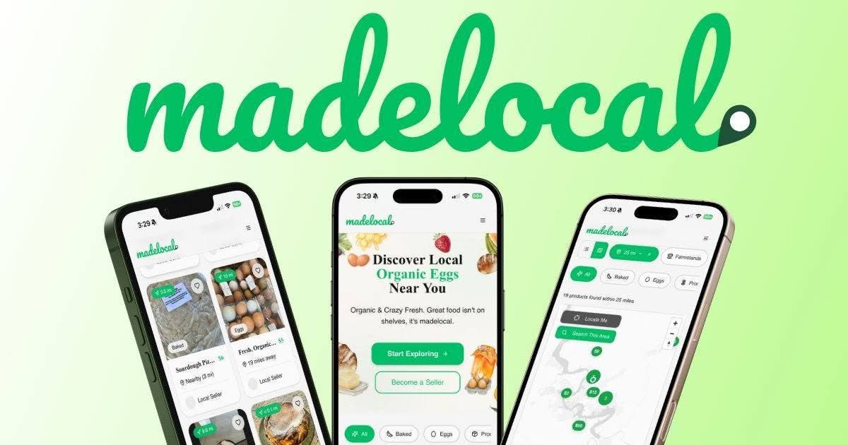 "Madelocal" is a new app helping find amazing local food near you!