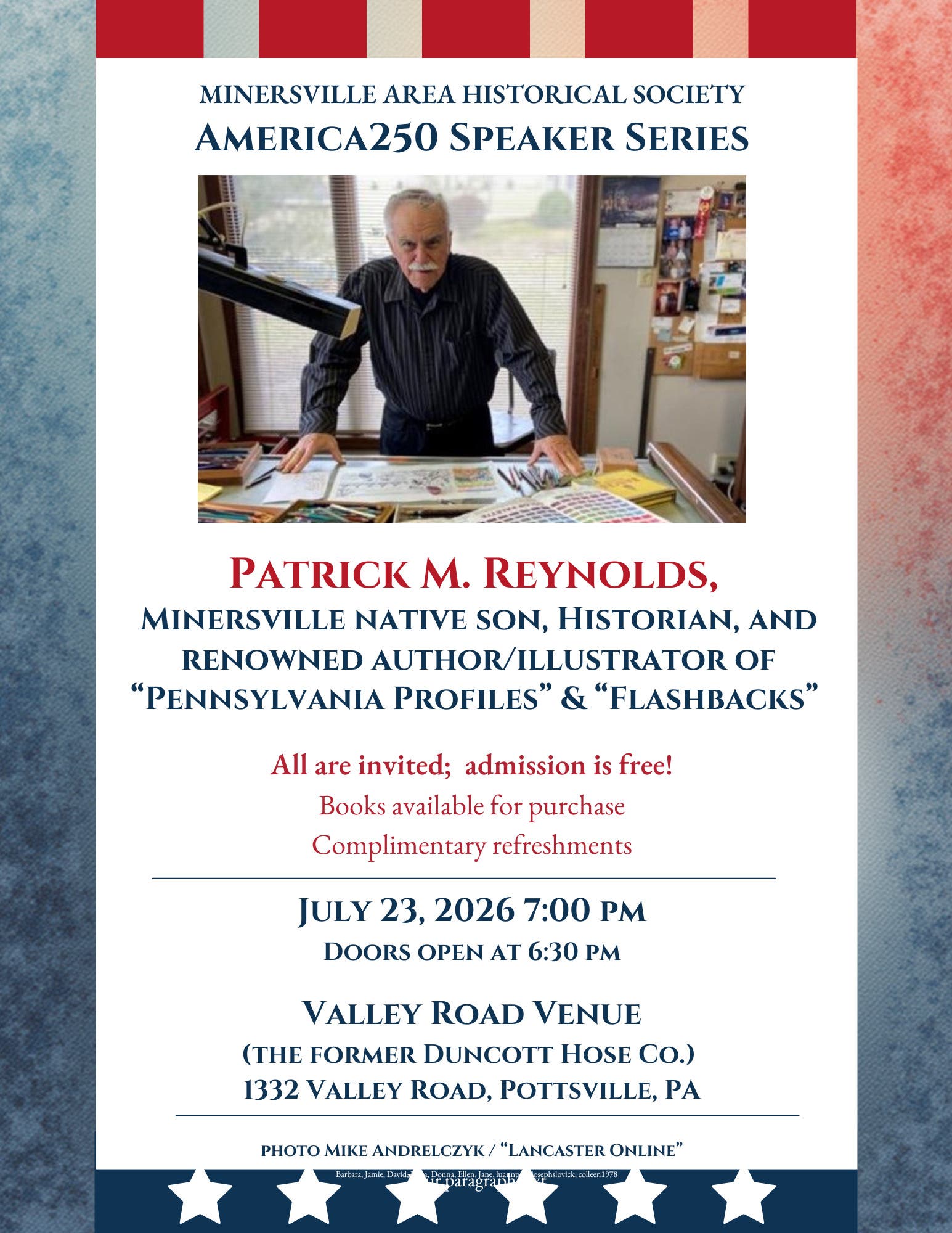 Patrick M. Reynolds: America250 Speaker Series