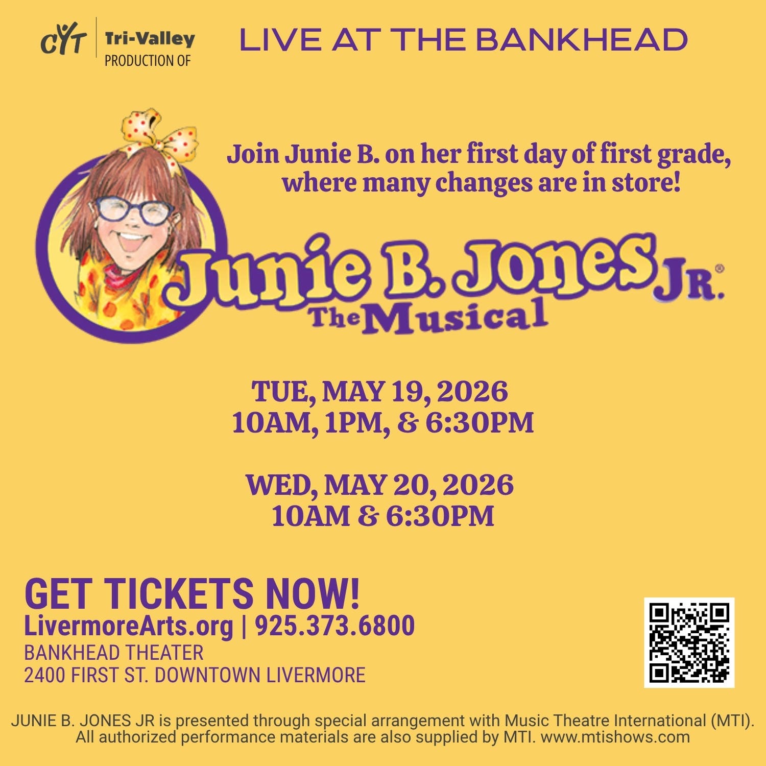 Junie B. Jones Jr. The Musical