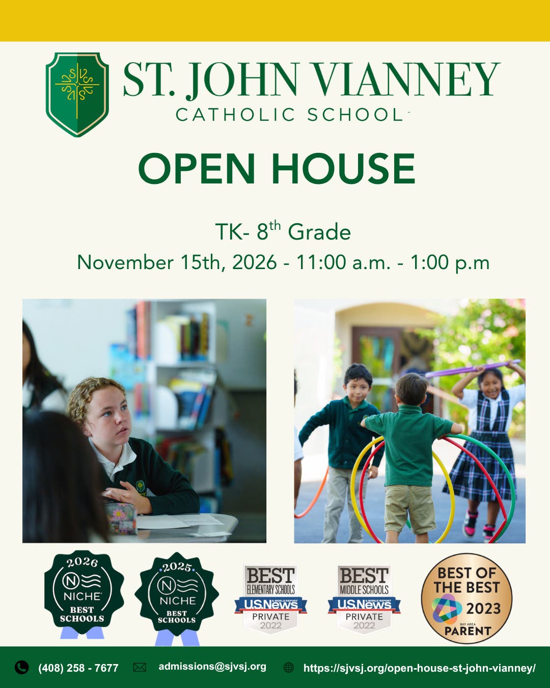 St. John Vianney Open House