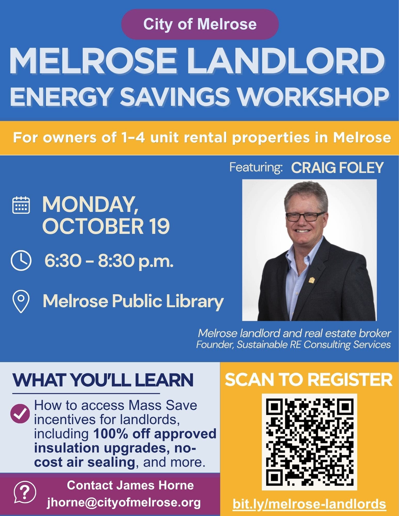 Melrose Landlord - Energy Saving Workshop