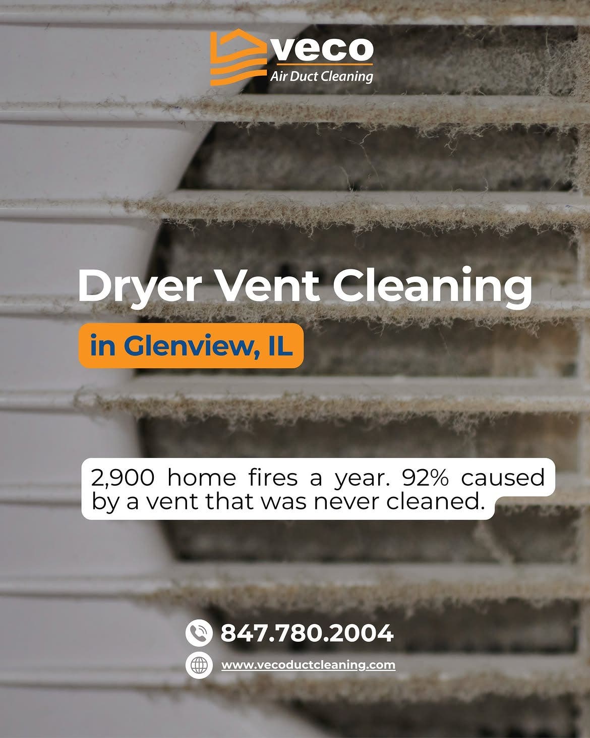 Clothes Taking Forever to Dry? You Need Dryer Vent Cleaning in Glenview, IL!
