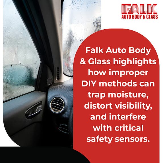Falk Auto Body & Glass Shares Warning About DIY Auto Glass Repairs
