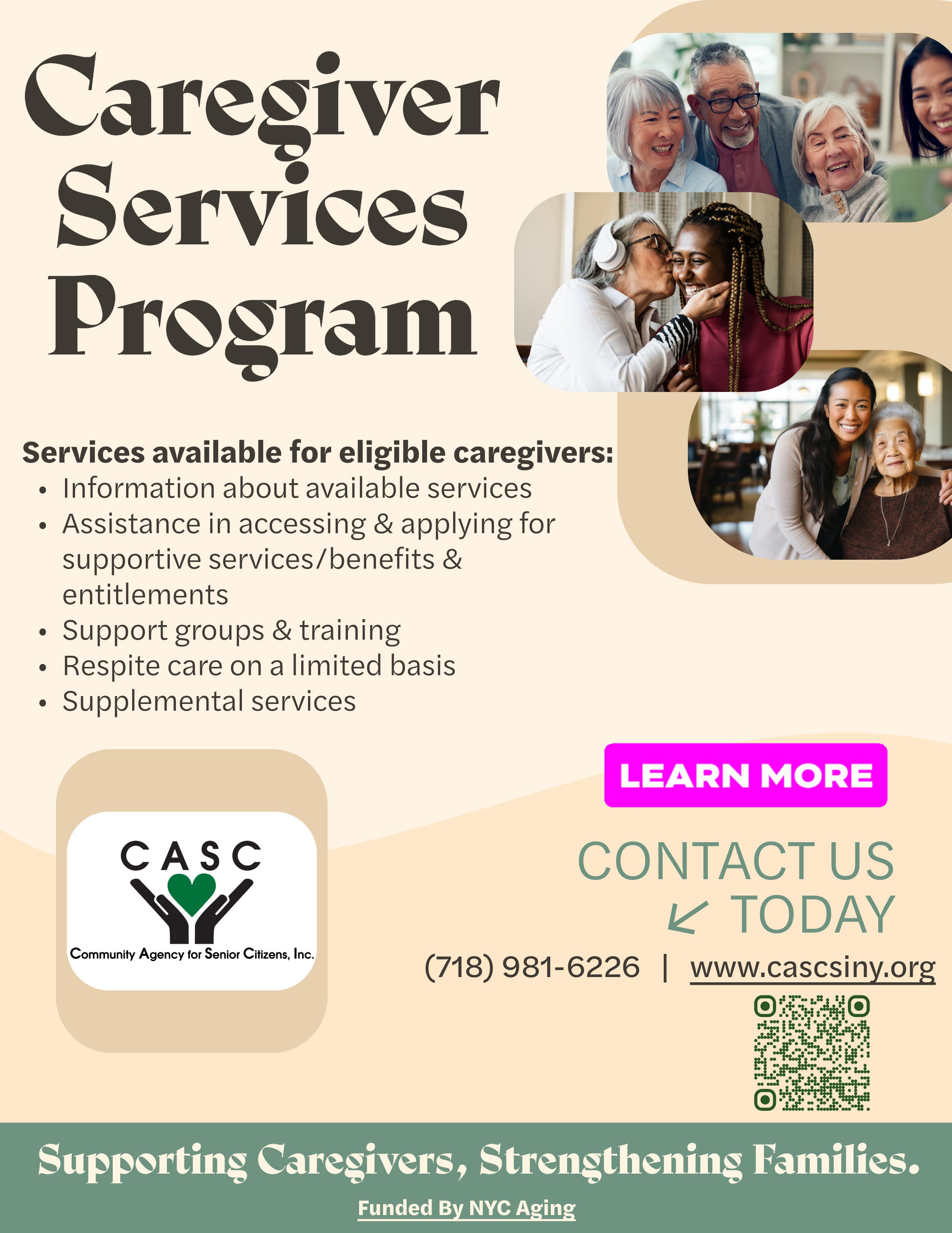 CASC: Caregiver Services Program