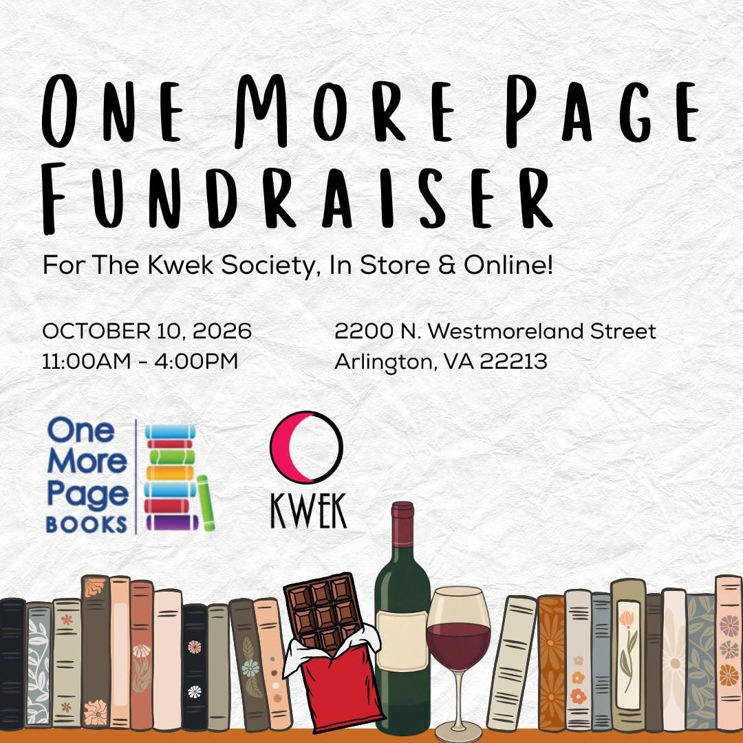One More Page Fundraiser