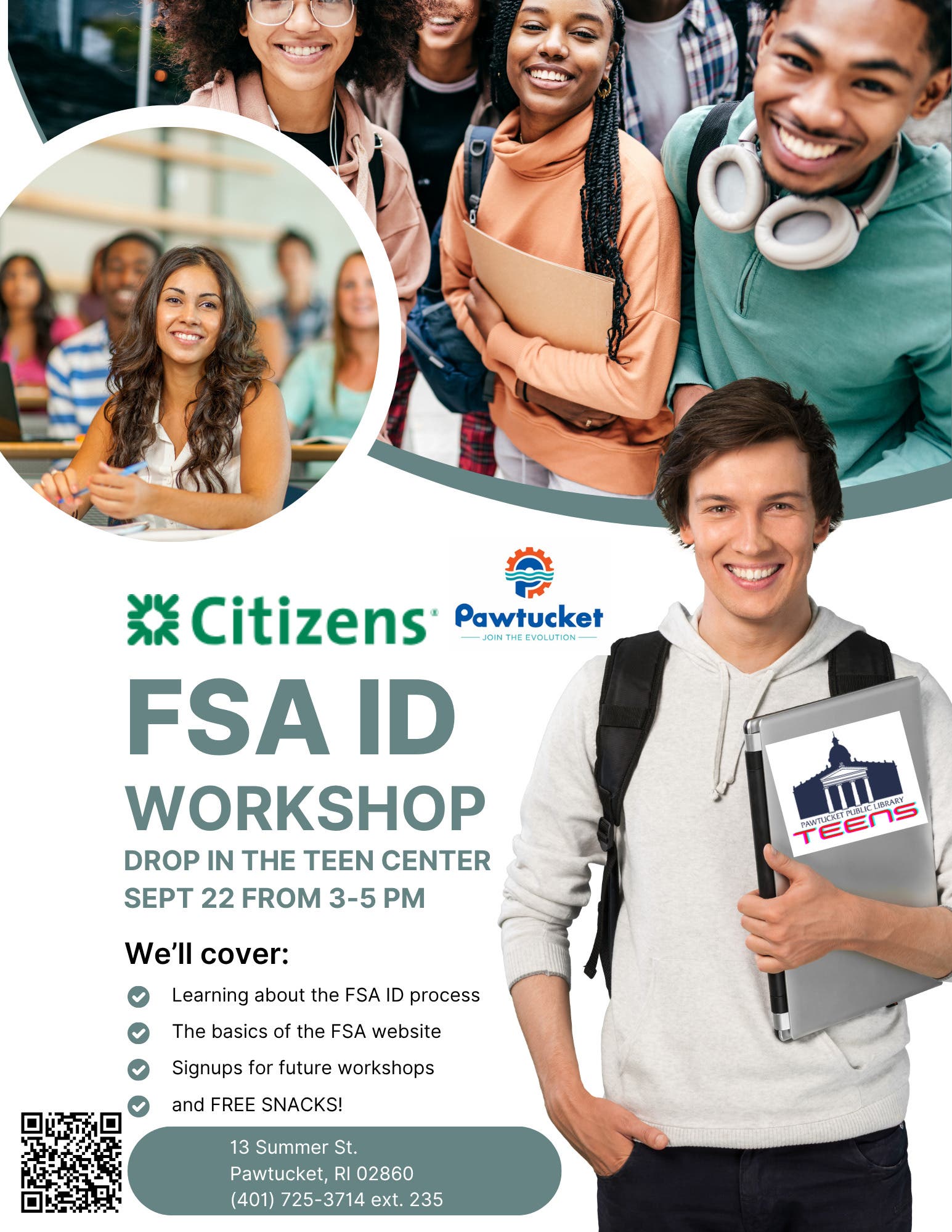 FSA ID Workshop for Teens