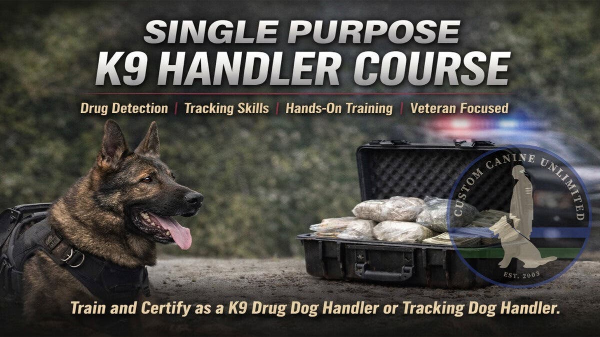 Single Purpose K9 Handler Course | October 12, 2026