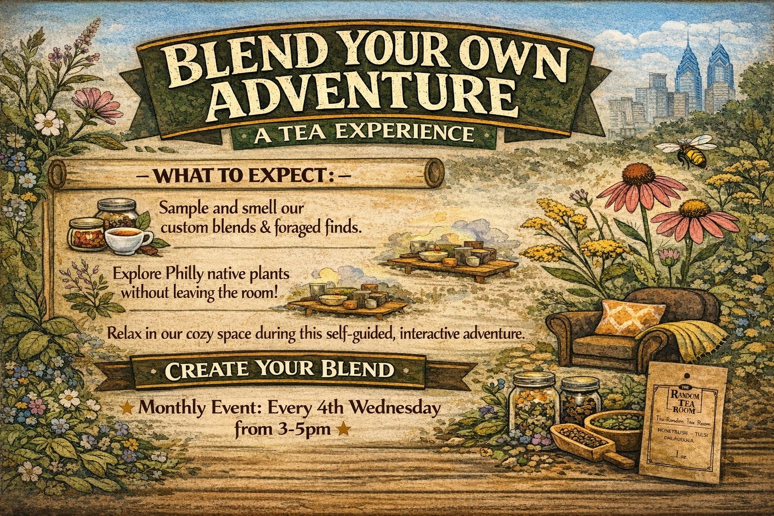 Blend Your Own Adventure: A Tea Experience