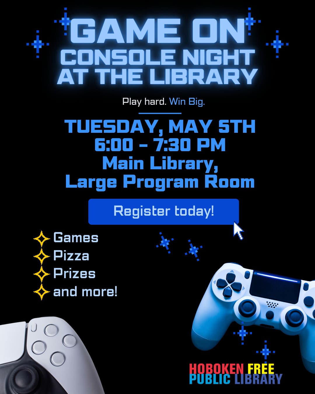 Game On! Console Night at the Library