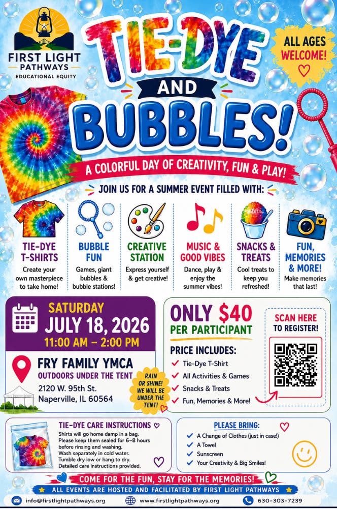 š Tie-Dye & Bubbles: A Summer Family Event