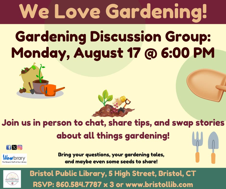 Gardening Discussion Group