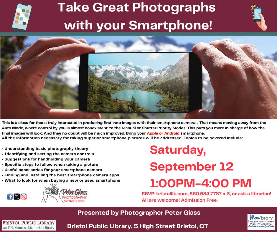 Take Great Photos With Your Smartphone