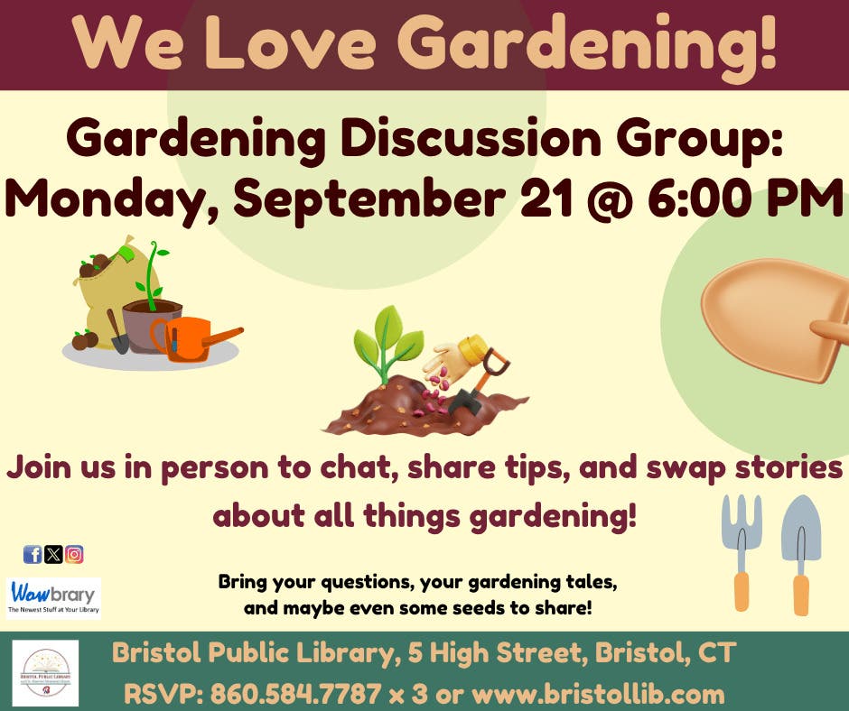 Gardening Discussion Group