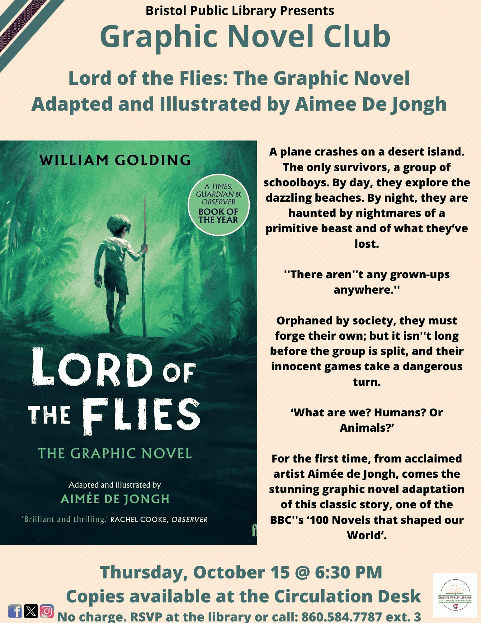 Graphic Novel Club: Lord of the Flies