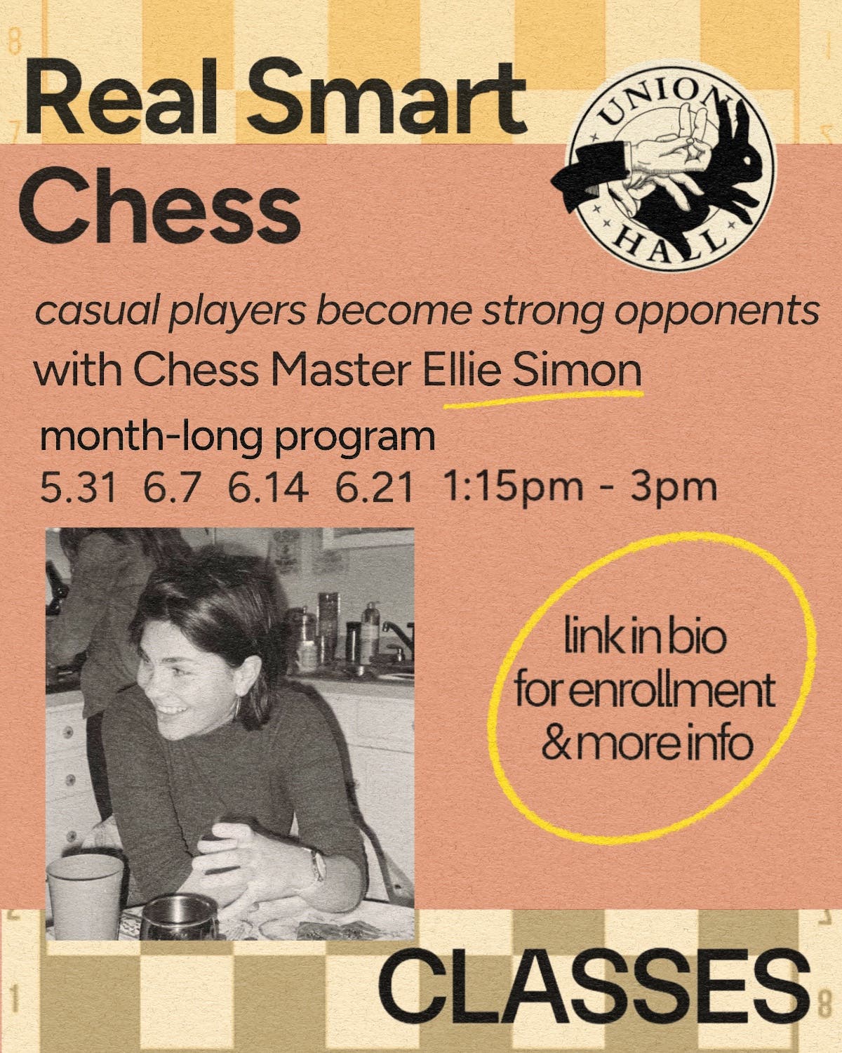 Real Smart Chess - Multi-session Class at Union Hall